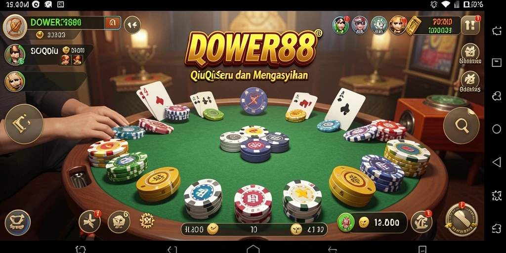 Tampilan gameplay DOWER88 yang seru dan interaktif.